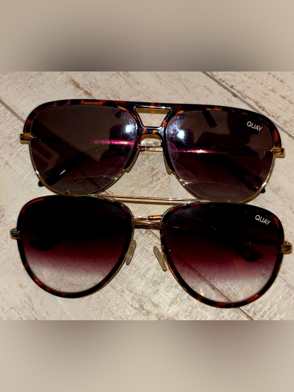 Quay Aviator Sunglasses Bundle - Picture 2 of 4